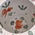White Late 20th Century Large Rose Medallion Hand Painted Koi Fish Bowl or Planter For Sale - Image 8 of 11