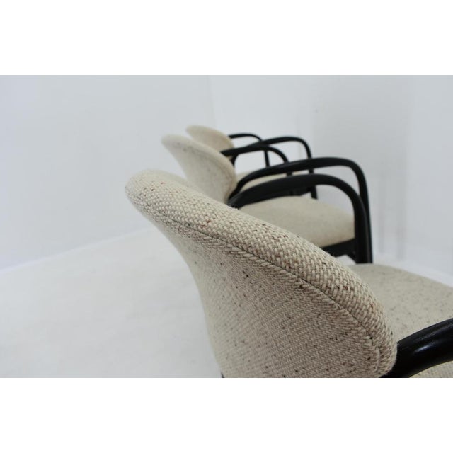 3-Dining Chairs attributed to Antonín Šuman, 1960s, Set of 3 For Sale - Image 11 of 14