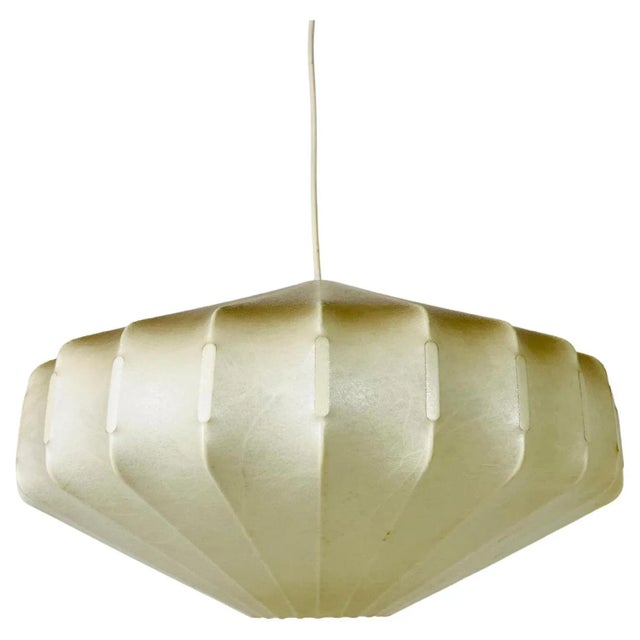 Cocoon Pendant Light by Friedel Wauer, Italy, 1960s For Sale - Image 13 of 13