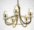 Art Nouveau Chandelier, 1970s For Sale - Image 3 of 9