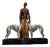 after Demetre Chiparus, Art Deco Sculpture, Bronze and Marble For Sale