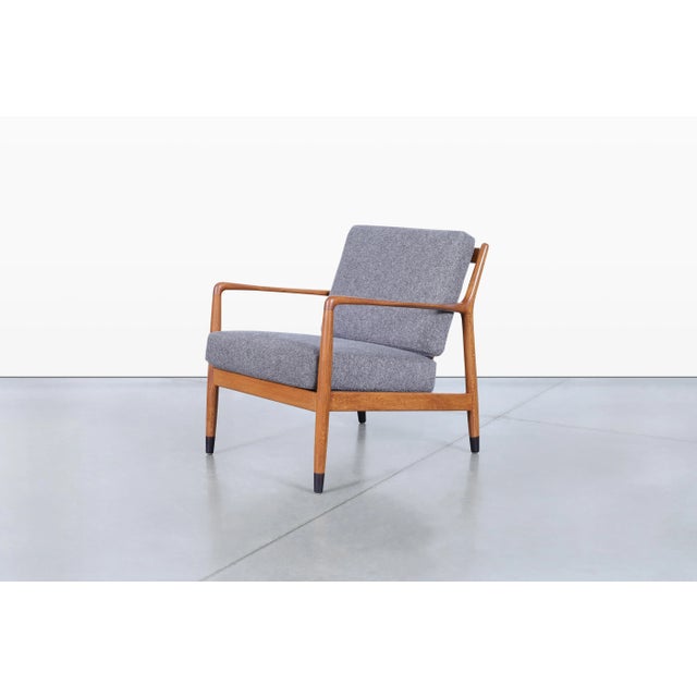 1950s Mid-Century Modern Usa-143 Walnut Lounge Chair by Folke Ohlsson for Dux, 1950s For Sale - Image 5 of 13