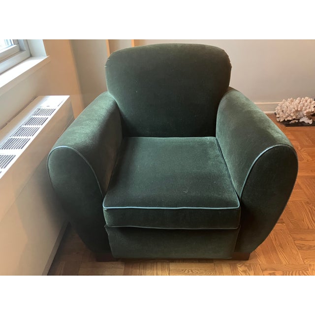 Deco Style Club Chair For Sale - Image 4 of 5