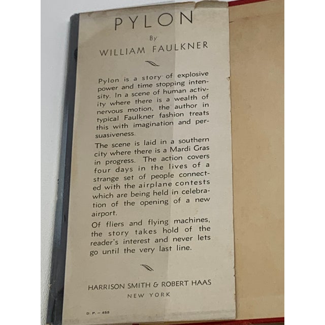 1930s William Faulkner Pylon Book For Sale - Image 4 of 5
