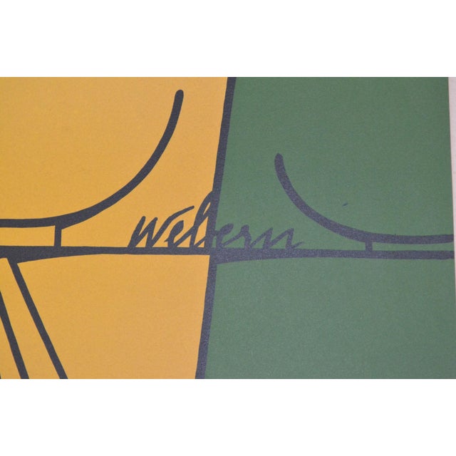Valerio Adami “Moments Musicaux” Hand-Signed Original Lithograph, Fondation Maeght, 1976 For Sale - Image 10 of 15