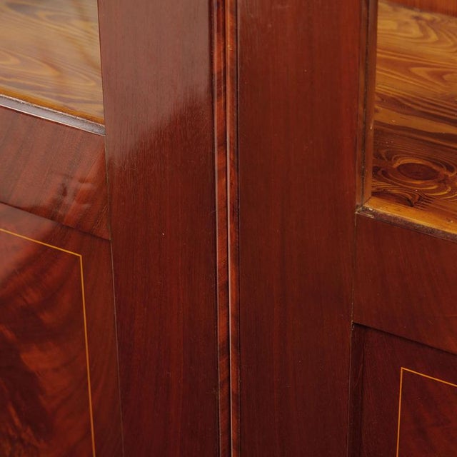 Biedermeier Display Cabinet or Bookcase, 1820 For Sale - Image 6 of 9