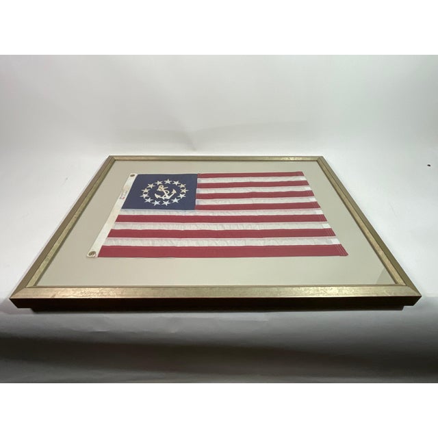 Red American Nautical Yacht Ensign Flag For Sale - Image 8 of 9