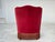 Danish Highback Armchair in Velour with Ash Legs, 1970s For Sale - Image 13 of 18