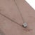 Natural Diamond Square Box Shape Pendant Necklace with Chain Metal Type: 18k White Gold Total Item Weight: 2.3 Grams Total...