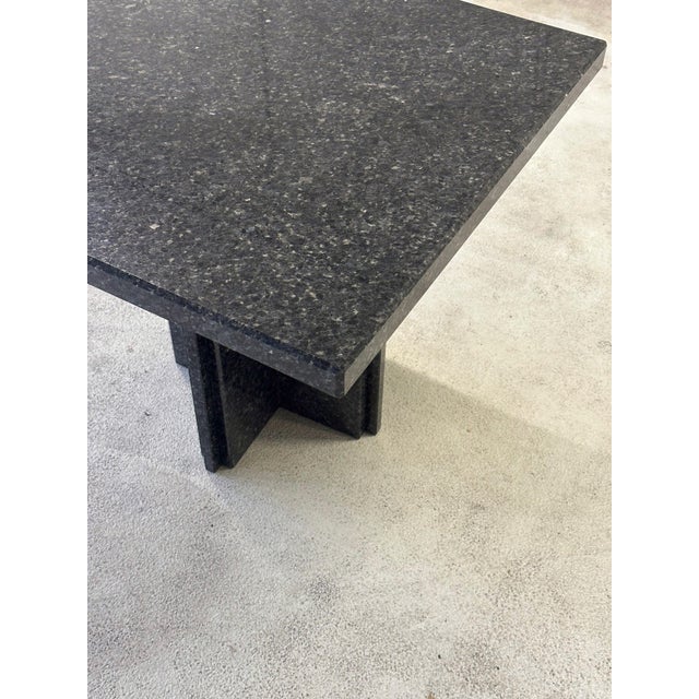 Vintage Granite Side Table, 1980s For Sale - Image 6 of 7