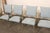 French Set of 4 French Vintage Dining Chairs For Sale - Image 3 of 11