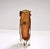 Glass Large Faceted Amber and Clear Formia Sommerso Murano Glass Vase, Italy, 1970s For Sale - Image 7 of 18