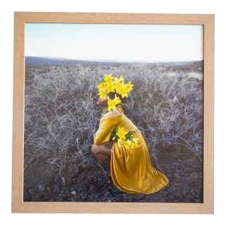 Digital Self Portrait Photograph by Artist Fares Micue Titled Putting Flowers on the Thorns For Sale