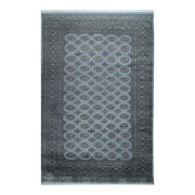 6x9 Rustic Nina Gray Geometric Modern Nan Carpet Rug For Sale