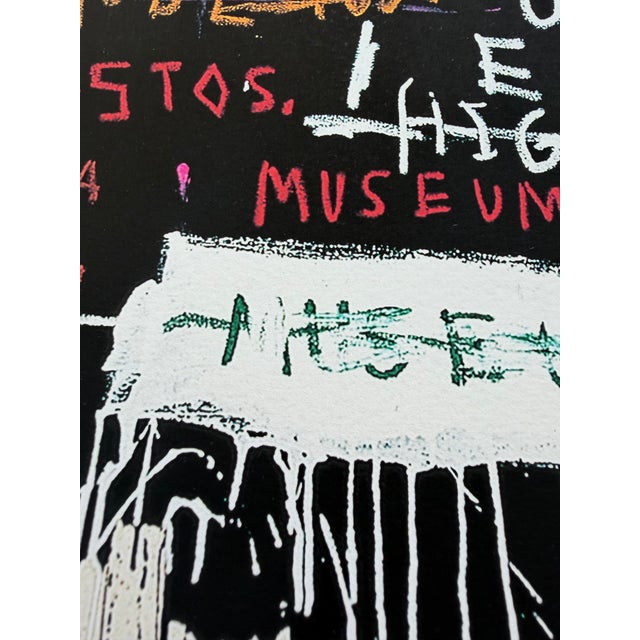 Jean Michel Basquiat (1960-1988), Museum Security (Broadway Meltdown), 1983, Copyright Estate of Jean Michel Basquiat, Licensed by Artestar Ny For Sale - Image 10 of 13