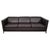 Animal Skin Foster 500 Three-Seater Sofa Upholstered in Chocolate Leather by Norman Foster for Walter Knoll For Sale - Image 7 of 7