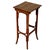 Antique Vienna Secession Bent Oak Pedestal Short Size Side Nesting Table Attributed to Thonet For Sale In Los Angeles - Image 6 of 7