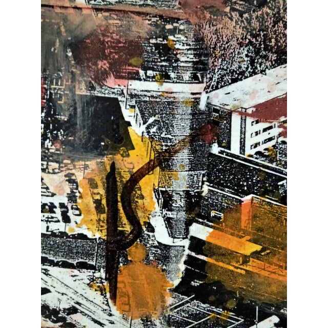 Textile Albert Castañé, Untitled Landscape, 2006, Canvas Painting For Sale - Image 7 of 8