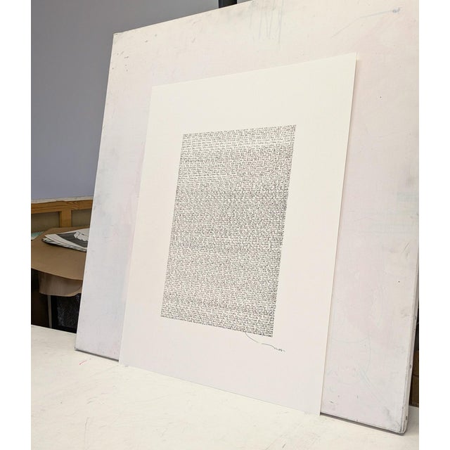 1211 Times I Love You - Original Drawing by Tehos For Sale - Image 4 of 7