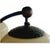 A striking authentic Art Deco ceiling light featuring a central wrought-iron shaft with stylized, upward-reaching...