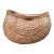 Vintage Woven Rattan Shaker Basket For Sale