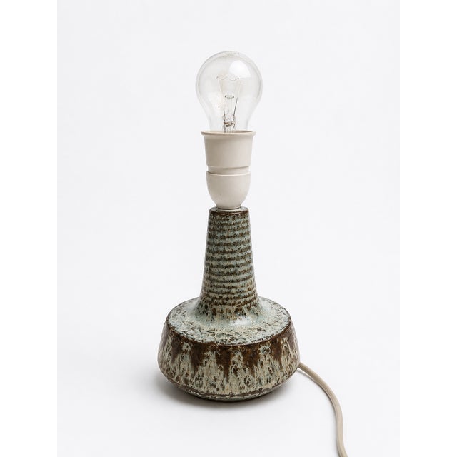 Ceramic Mid-Century Modern Danish Ceramic Model 3071 Table Lamp by Einar Johansen for Søholm, 1960s For Sale - Image 7 of 11