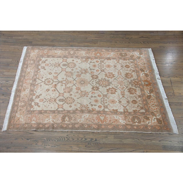 Persian Vintage Persian Tabriz Rug For Sale - Image 3 of 13