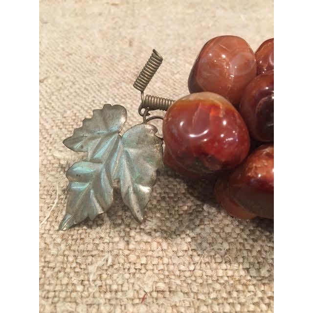 Mid 20th Century Mid 20th Century Red Agate Grape Cluster For Sale - Image 5 of 8