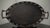 Metal Late 20th-Century Regency-Inspired Iron & Steel Scallop Shell Centerpiece Gallery Oval Tray For Sale - Image 7 of 16