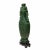 Natural Green Jasper Stone Carved Dragon Accent Flask Display Vase For Sale - Image 4 of 9