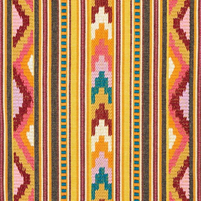 There is no shortage of ways to use this stylish embroidered stripe. Whether on a sofa or a roman shade, you will find the...