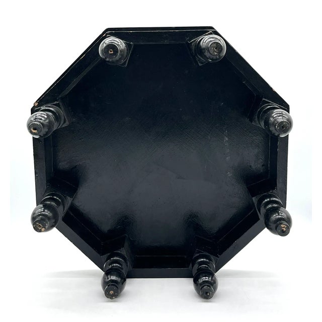 Miniature Chowki Bajot Painting Decorative For Sale - Image 9 of 10