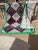 1970s Vintage 19th Century Handmade Diamond String Quilt - King Size For Sale - Image 5 of 12