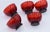 Anchor Hocking 1950s Low Sherbet Baltic Royal Ruby by Anchor Hocking - 5pc Set For Sale - Image 4 of 5