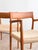 Set of Mid-Century Modern Danish Model 57 Chairs in Teak by Niels O. Møller for JL Mollers Møbelfabrik, 1950 For Sale - Image 6 of 17