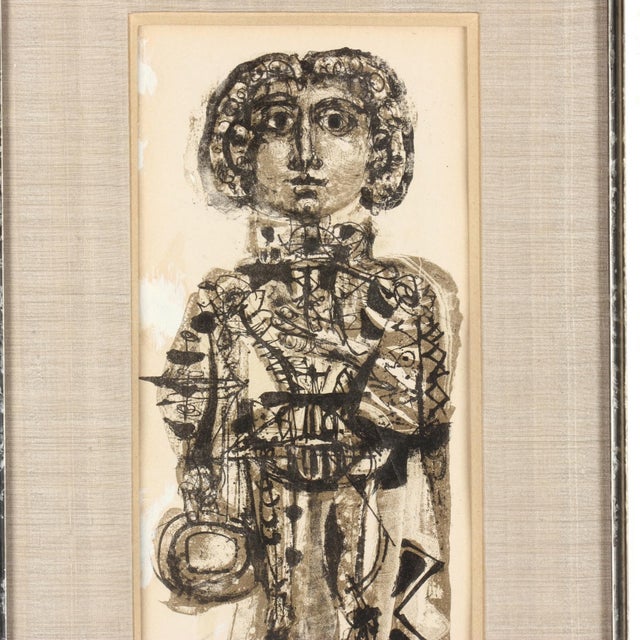 Antoni Clavé, Spanish (1913-2005), Lithograph with added hand coloring, no visible signature, matted and framed. Antoni...