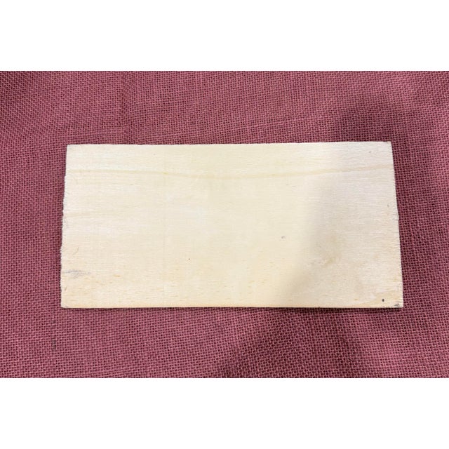 Vintage Oil Painting On Board - period Piece winter Landscape 6x12 Excellent condition Painted 1950s on board This vintage...