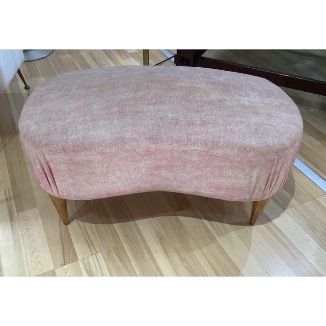 Bean-Shaped Pouf Ottoman in the style of Federico Munari, 1950s For Sale - Image 12 of 12