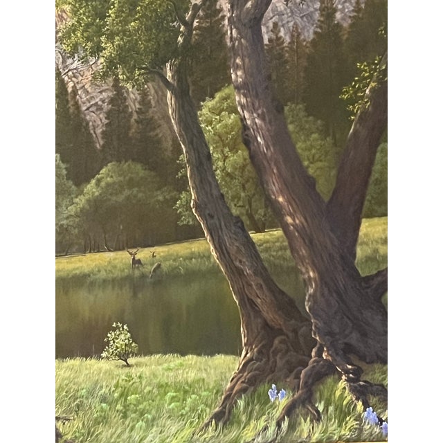 Yosemite Splendor, Oil Painting by Wendell Brown For Sale In San Francisco - Image 6 of 7