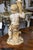 Mid 20th Century Pair of Italian Giltwood Cherub Candlestick Lamps For Sale - Image 5 of 10