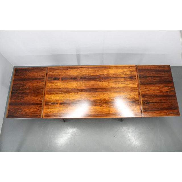 Mid-Century Danish Extendable Dining Table, Denmark, 1960s For Sale - Image 6 of 18