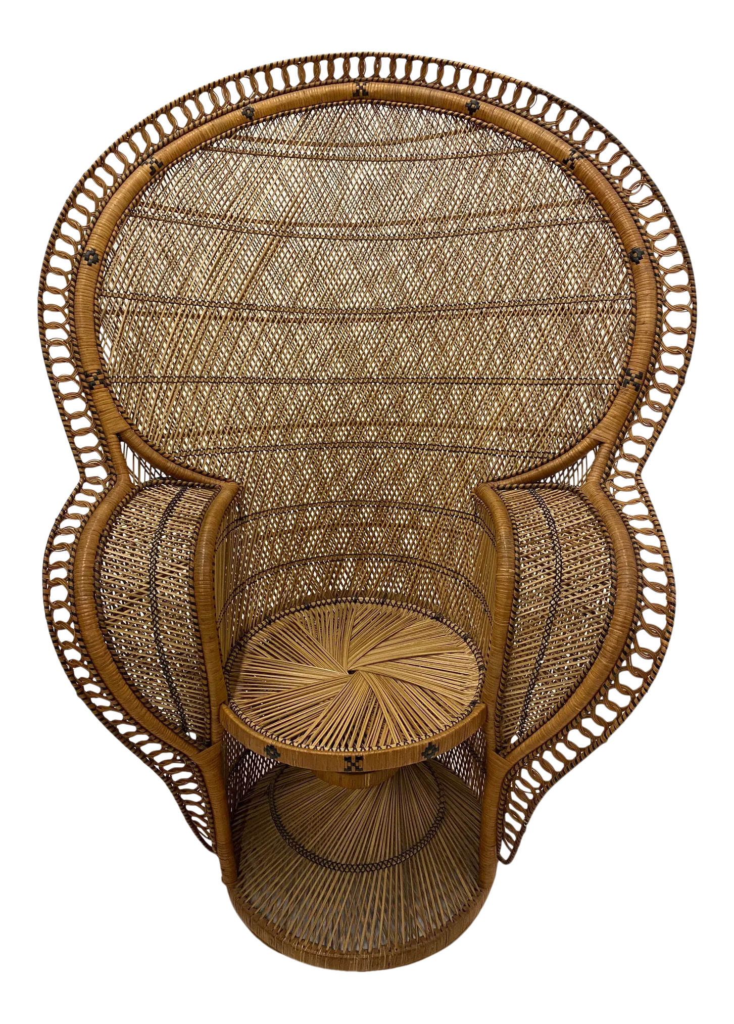 Rattan Cobra Peacock Chair