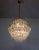 Metal Murano Glass Poliedri Spherical Chandelier, 1980s For Sale - Image 7 of 13
