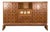 Italian Sideboard in Wood with Polychrome Decorative Tiles from Gio Ponti, 1930s For Sale