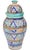 Lovely one-of-a-kind antique Moroccan ceramic lidded vase accent, thoughtfully handcrafted and glazed in a sleek...
