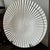 2000 - 2009 VBC Casa Italy XL 16" White Ceramic Sunburst Round Serving Platter For Sale - Image 5 of 8