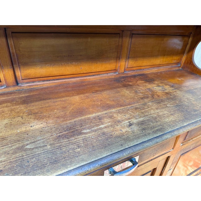 Brasserie-Style Buffet in Beech, 1940s-1950s For Sale - Image 4 of 10