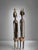 Nigerian Artist, Mumuye Statues, 1800s, Wood & Natural Fibers, Set of 2 For Sale - Image 3 of 3