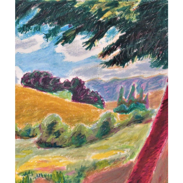 American Bart Perry, Landscape III, Circa 1960 For Sale - Image 3 of 6