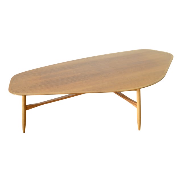 Mid-Century Modern Teak Coffee Table by Svante Skogh for Laauser, 1960s For Sale